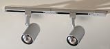 COOPER LIGHTING P2512-W 2' TRACK KIT W/2 SMALL ROUNDBACKS
