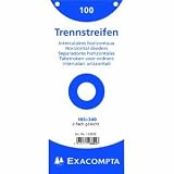 Produkt-Bild: Brause 13305B Trennstreifen Premium, Inh.100, wei&szlig;