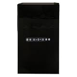 Haier HVTM18DABB 18-Bottle Dual Zone Wine Cellar with Mirrored Glass Door