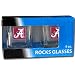 Alabama Crimson Tide 2 Pack 9 oz Rocks Glass - NCAA College Athletics Fan Shop Sports Team Merchandise