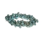 Fashionable 7.25 Strech Bracelet with China Turquoise