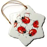 Insects - Ladybug - Ornaments