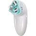 Panasonic ES2067W EpliglideULTRA Epliator with 360 Degree Triple Sprinning Heads, Green