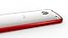 SUPCASE Premium Hybrid Protective Case for HTC One M7 Smartphone (Red/Clear) - Multiple Color Options