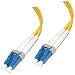 Cables To Go 28758 LC/ LC Duplex 9/125 Single-Mode Fiber Patch Cable (3 Meters, Yello...