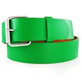 Hip Hop Wholesale - GREEN NEON BELT WITH BUCKLE, FITS ANY KIND OF BUCKLE