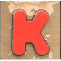 K LETTER MAGNETIC BLOCK by Melissa & Doug