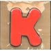 Melissa & Doug - Magnetic LETTER K
