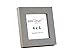 4x4 Gallery Frame with 1 Inch Border - Gray