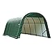 12 Ft. W x 20-28 Ft. D Shelter Color: Green, Size: 8