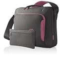 Belkin F8N077-SGF-DL 17-Inch Energy Collection Messenger Bag (Gray/Flamingo Pink)