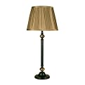 Faux-Marble Candlestick Lamp - Bronze