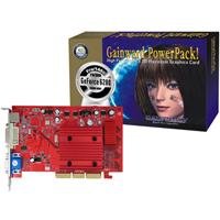 Gainward NVidia GeForce 6200 Grafikkarte 128MB DDR Ram AGP DVI TVO