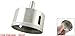 uxcell Silver Tone Glass Diamond Tipped Drill Hole Saw 50mm