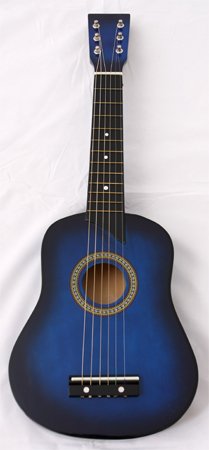 Kid's Acoustic Toy Guitar with Carrying Bag and Accessories - Blue