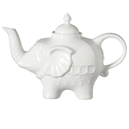 28-oz. Elephant Teapot - White : Target : thailand tea elephant ceramic