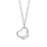 TIFFANY＆Co. ティファニー ネックレス オープンハートリンク ネックレス 並行輸入品 （国内直営店未発売モデル） (品番:218)