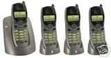 American Telecom 5105B Expandable Digital Cordless Phone Combo 4 Handsets Pay N' Talk Combo