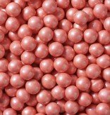 Sweetworks Shimmer Coral Sixlets 1 lb Bag