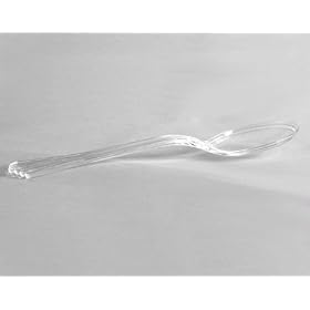 Buy Clear Plastic 10 Serving Spoons. Classicware 10 per Pack