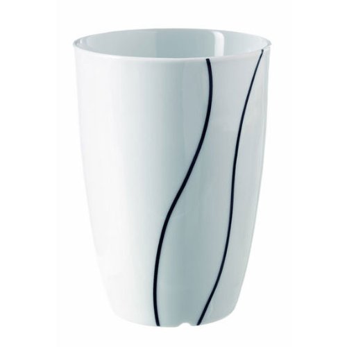 Black Contour Large Thermo Cup
