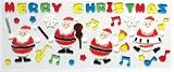 Merry Christmas Gel Window Sticker