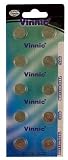 Vinnic 386 SG12 301 V301 SR43SW S1142S Watch Coin Battery