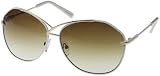 Chinese Laundry - CHINESE LAUNDRY Oversize Wire Frame Sunglasses (WHT), 460135, WHT/GOLD