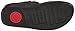 FitFlop Women's Amsterdam Studded Slide, Black, 8 M US