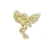 14k Yellow Gold Dancing Angel Lapel Pin