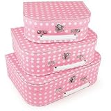 Egmont Toys Pink Dot Nesting Suitcases