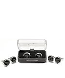 Wedding Novelty Cufflinks - One Pair Printed Set - "Groomsman, Here for You too"