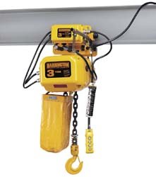 Harrington Hoists Inc 3ton 12fpm 10'lift 3ph Elec Chain Hst&mdt