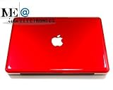 IVEA RED Crystal Clip on See Thru Hard Case Cover for New Macbook Pro 15 15.4 Inch Aluminum Unibody