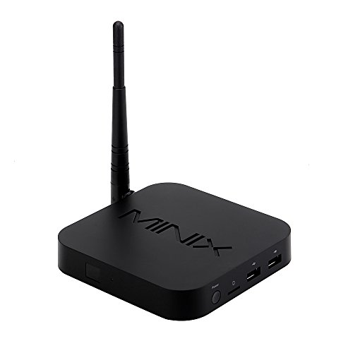 MINIX NEO Z64 Windows 8.1 (Win10 Updatable) Smart TV Box Quad-core KODI/XBMC Mini Pc HD Media Streaming Player 2GB Ram 32GB Rom Bluetooth 4.0 + Free HD Camera built-in Speaker Mic for HTPC Box