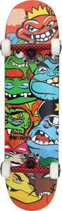 Childrens Toyshop  Toys : Termite CHARACTER FACES Professional Complete Mini 7.5" x 31.25" Skateboard
