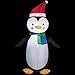 3.5 ft. LED Airblown Outdoor Christmas Holiday Penguin Inflatable