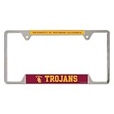 USC Trojans NCAA Metal License Plate Frame