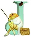 Beatrix Potter Alphabet Letter - J - Mr. Jeremy Fisher