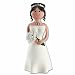 dark hair bride cake topper