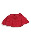 Wild Mango - Girls Pull on Fleece Rara Skirt, Burgundy
