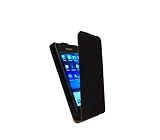 ETUIS A RABAT DE PROTECTION EN CUIR VERITABLE POUR SAMSUNG GALAXY S2 i9100 (NOIR)