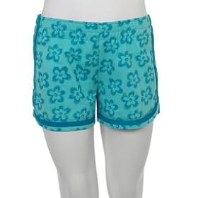 Printed Dolphin Hem Short