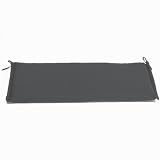 AU66: AUFLAGE FÜR BANK 2-SITZER 110 x 45 CM - ANTHRAZIT