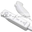 2 Tone Silicone Skin Case for Nintendo Wii Remote Control & Nunchuk -White and Solid White