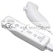 2 Tone Silicone Skin Case for Nintendo Wii Remote Control & Nunchuk -White and Solid White