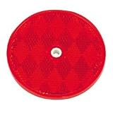 100 Red Round Reflector Truck Trailer 3-3 16 REF3316R by Global Parts