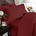 Elegant Comfort ® 1500 Thread Count - Wrinkle Resistant - Egyptian Quality Ultra Soft Luxurious 4 pcs Bed Sheet Set, Deep Pocket Up to 16
