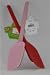 Mrs Andersons Pink Silicone Spoon Shaped Spatula