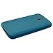 Cbus Wireless Matte Finish TPU Rubber Gel Case / Cover for Motorola Moto E 2nd generation (2015) - Semi Transparent Blue